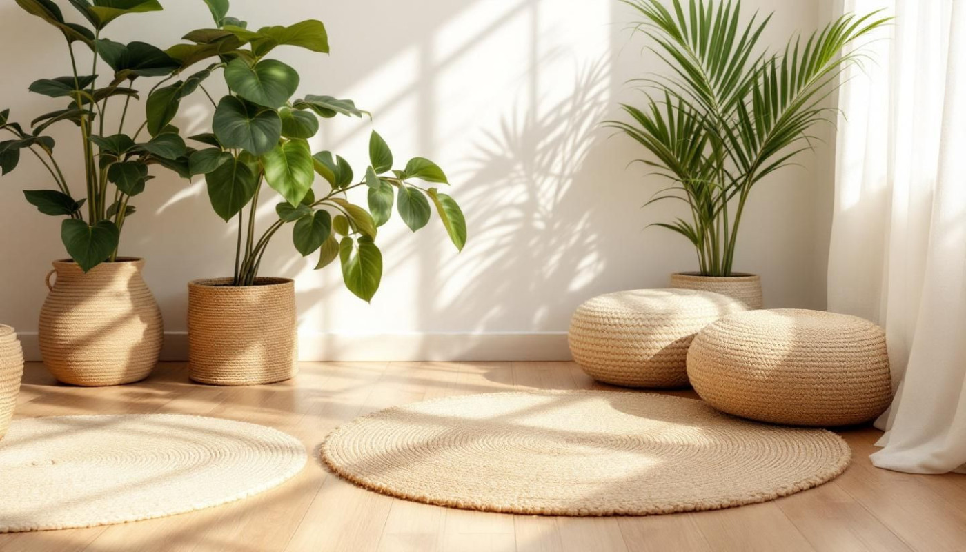 Comment intégrer des tapis en jute pour un intérieur écologique ?